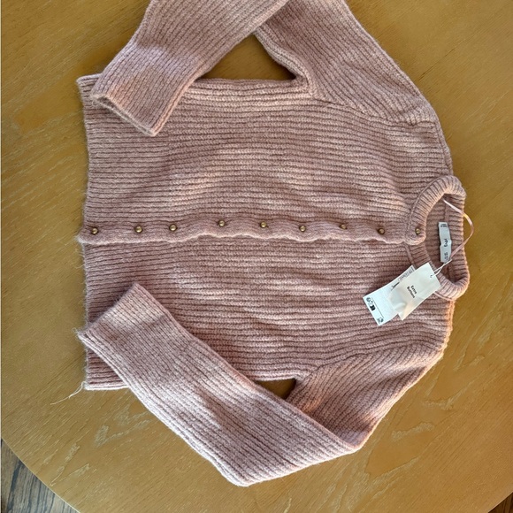 Mango Pink Ribbed Sweater - Picture 4 of 5